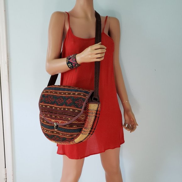 Handbags - NWOT Persian Kilim bag, Beautiful Handmade Shoulder or crossbody bag.